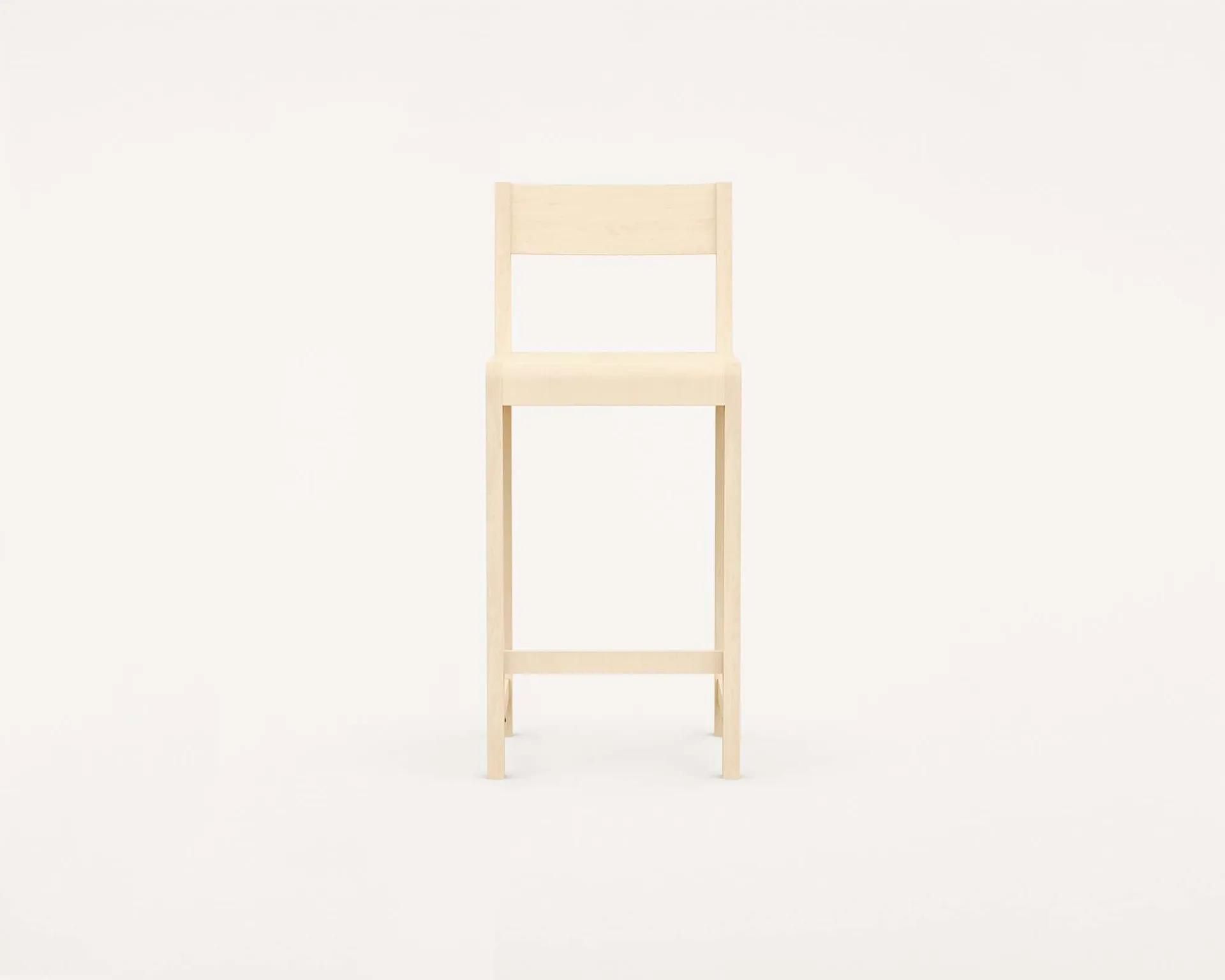 Bar Chair 01 σκαμπό μπαρ, Σημύδα, 65 cm FRAMA