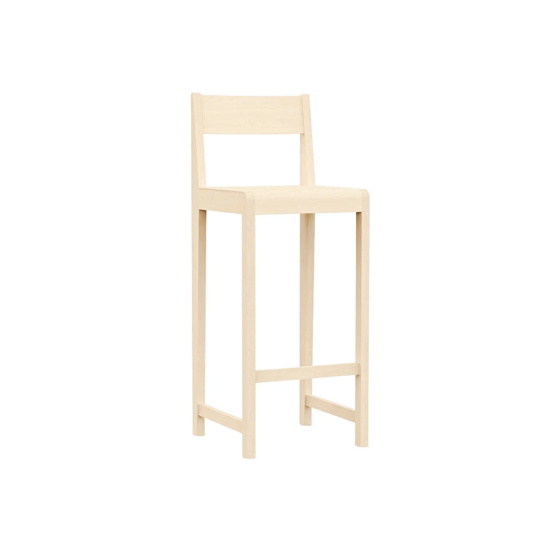 Bar Chair 01 σκαμπό μπαρ, Σημύδα, 76 cm FRAMA