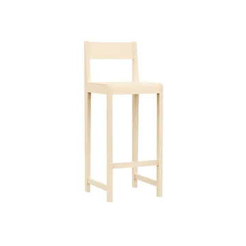 Bar Chair 01 σκαμπό μπαρ - Σημύδα, 76 cm - FRAMA