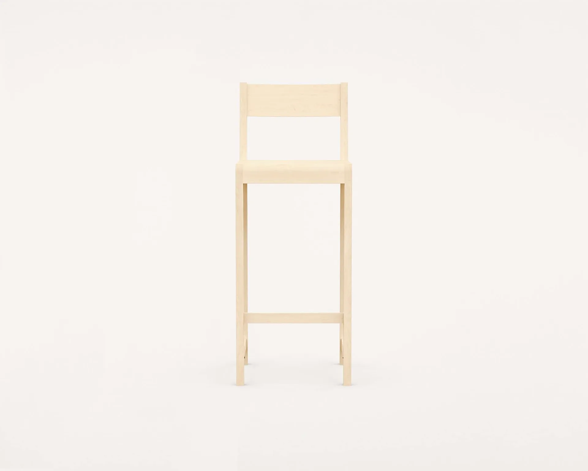 Bar Chair 01 σκαμπό μπαρ, Σημύδα, 76 cm FRAMA