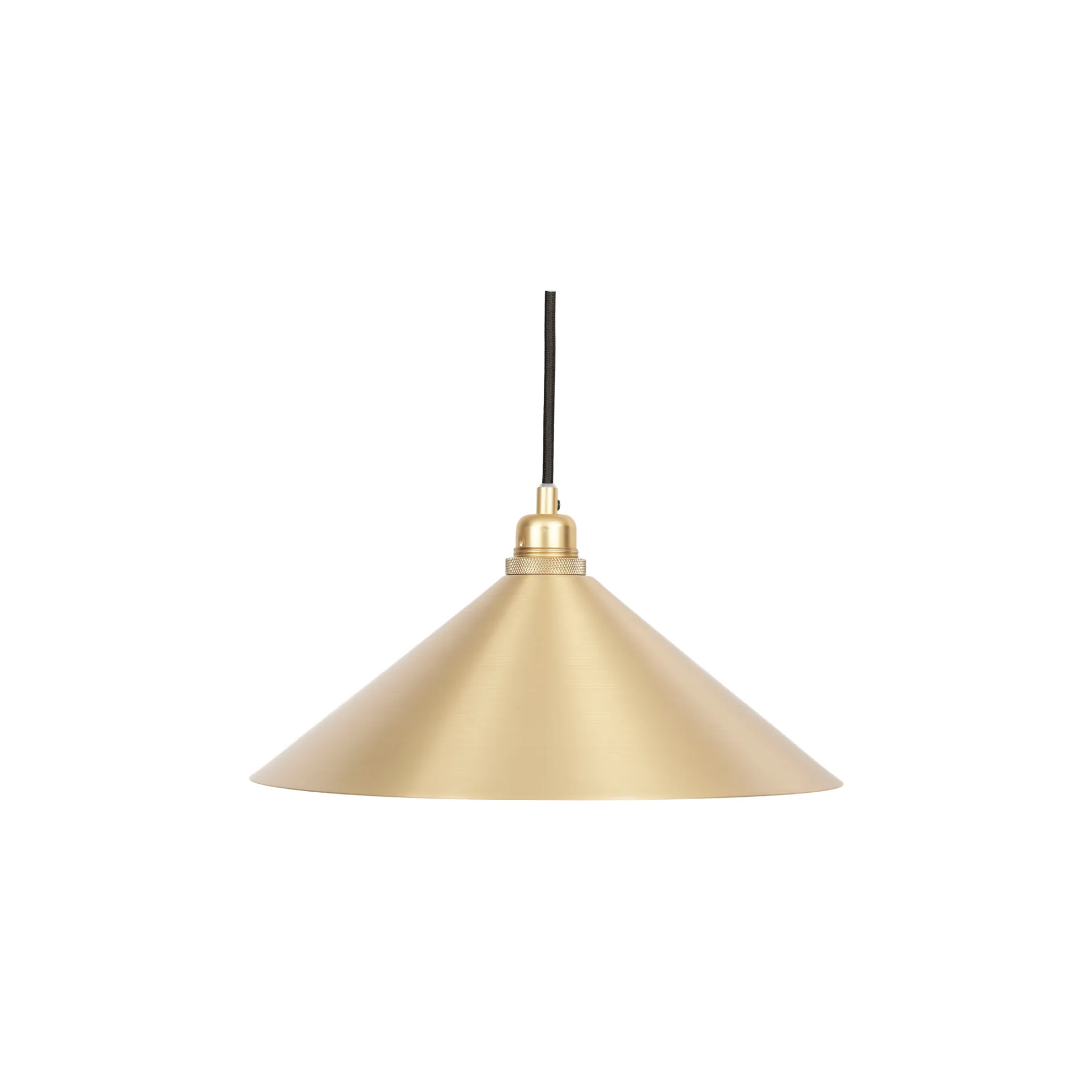 Cone Shade κρεμαστό φωτιστικό, Brass, medium, Ø36 cm FRAMA