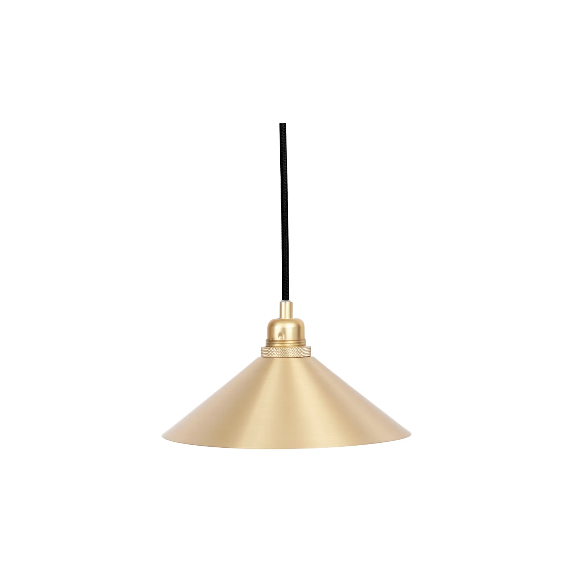 Cone Shade κρεμαστό φωτιστικό, Brass. small, Ø25 cm FRAMA