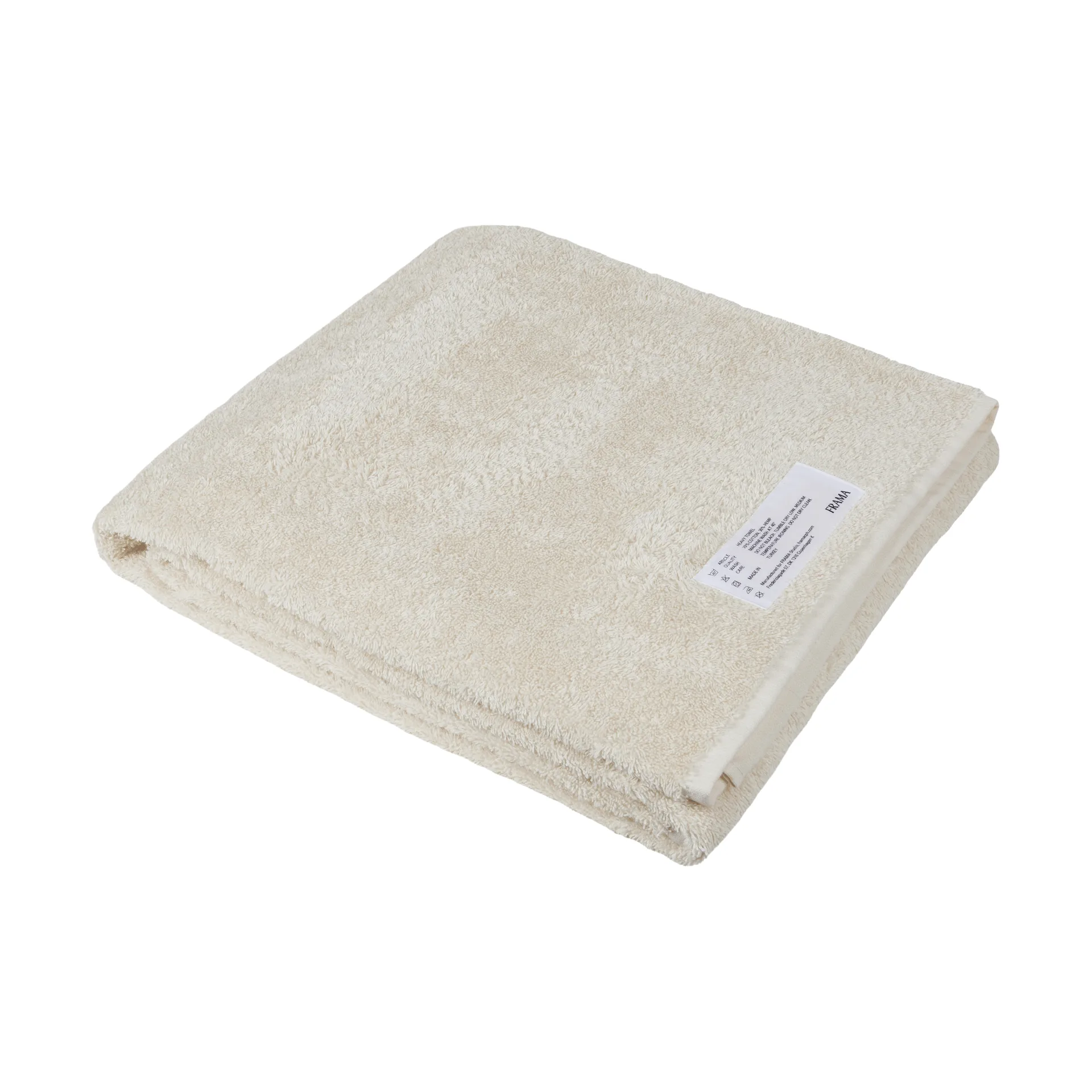Heavy Towel πετσέτα μπάνιου 150x100 cm, Bone white (Λευκό) FRAMA