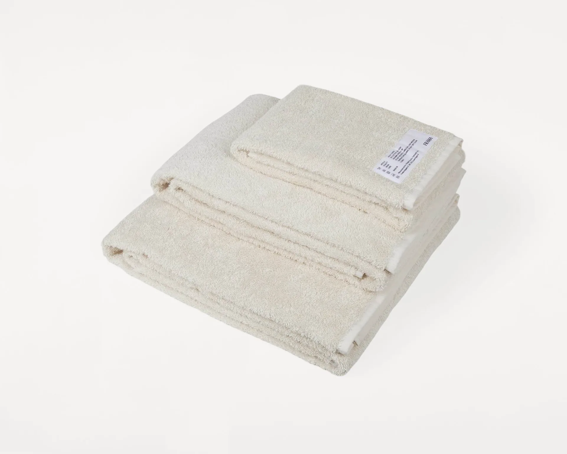 Heavy Towel πετσέτα μπάνιου 150x100 cm, Bone white (Λευκό) FRAMA