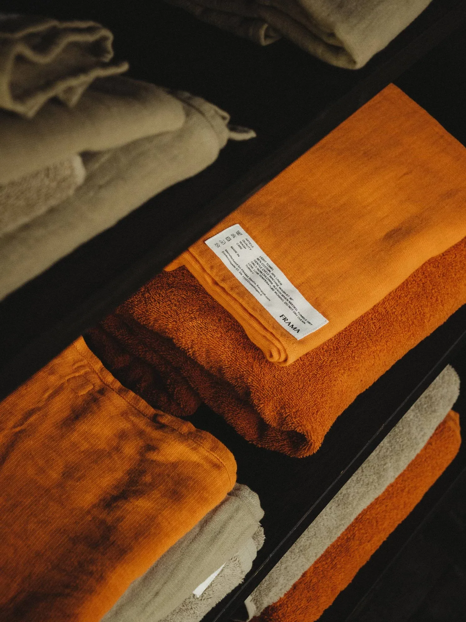 Light Towel πετσέτα μπάνιου 150x100 cm, Burnt orange (orange) FRAMA