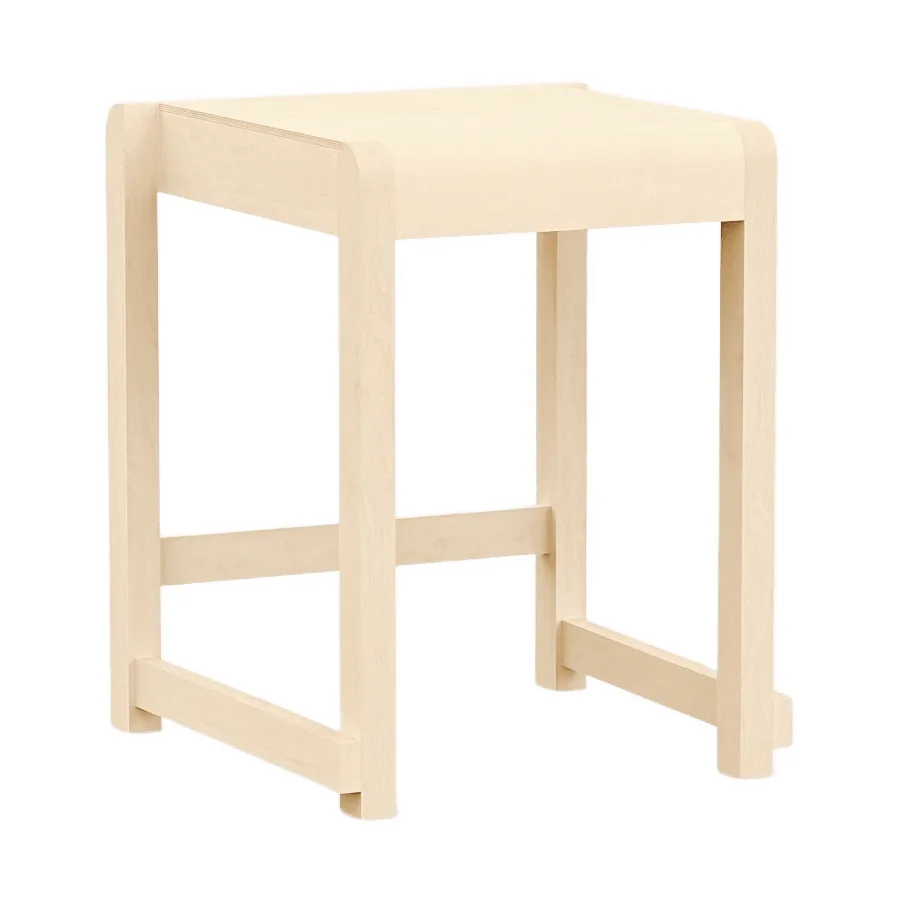 Low Stool 01 σκαμπό, Σημύδα FRAMA