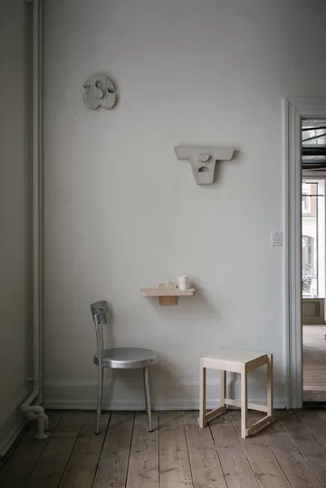Low Stool 01 σκαμπό - Σημύδα - FRAMA