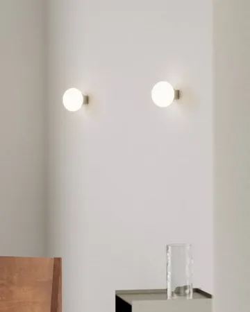 Ovoid Sconce φωτιστικό οροφής - Ανοξείδωτο ατσάλι, οπαλίνα - FRAMA