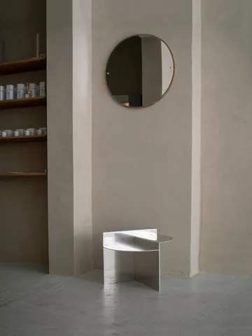 Rivet βοηθητικό τραπέζι - Αλουμίνιο, Ø51,3x40 cm - FRAMA