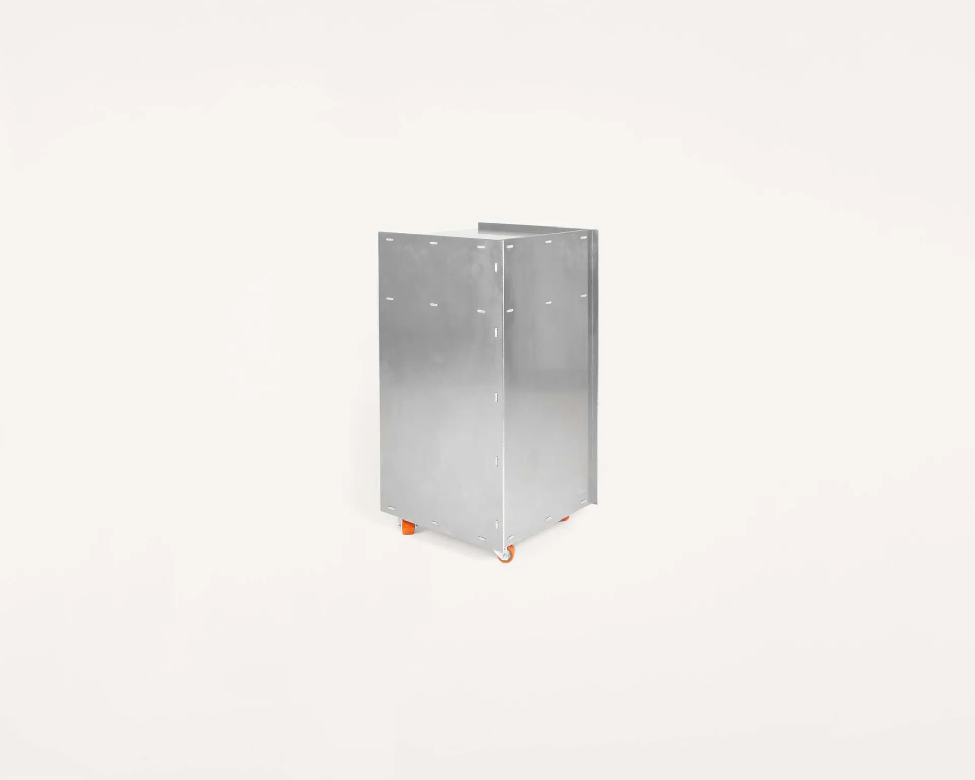 Rivet Cart βοηθητικό τραπέζι με ρόδες, Αλουμίνιο, 32,8x33,8x65 cm FRAMA