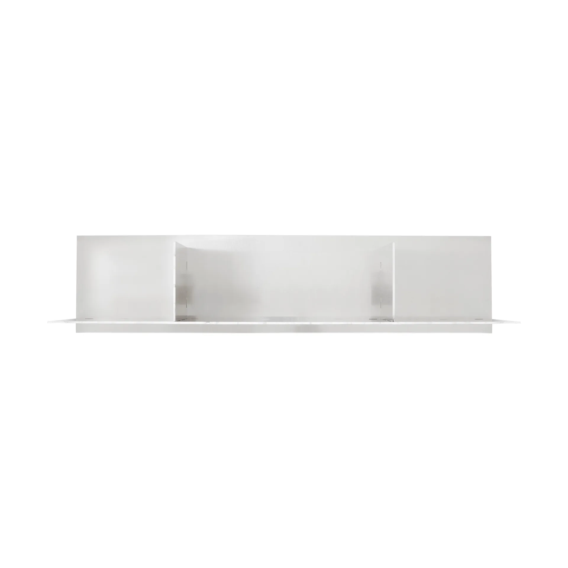 Rivet Shelf ράφι τοίχου, Aluminium, small, 87,6x20,6x22,1 cm FRAMA
