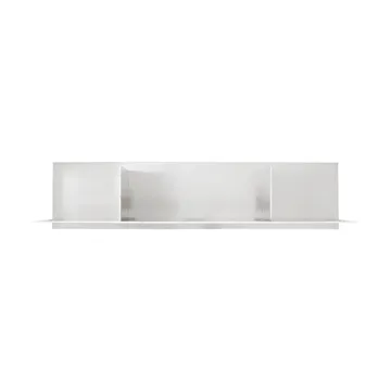 Rivet Shelf ράφι τοίχου - Aluminium, small, 87,6x20,6x22,1 cm - FRAMA