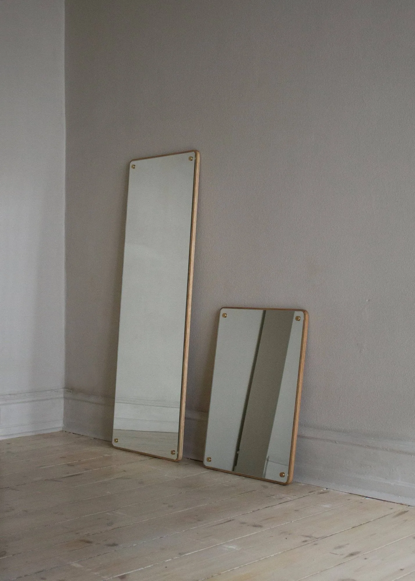 RM-1 Rectangular καθρέφτης, Δρυς, small, 58x40 cm FRAMA