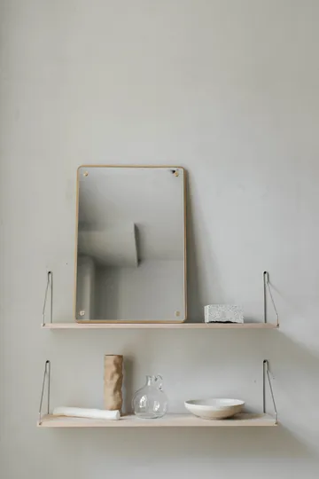 RM-1 Rectangular καθρέφτης - Δρυς, small, 58x40 cm - FRAMA