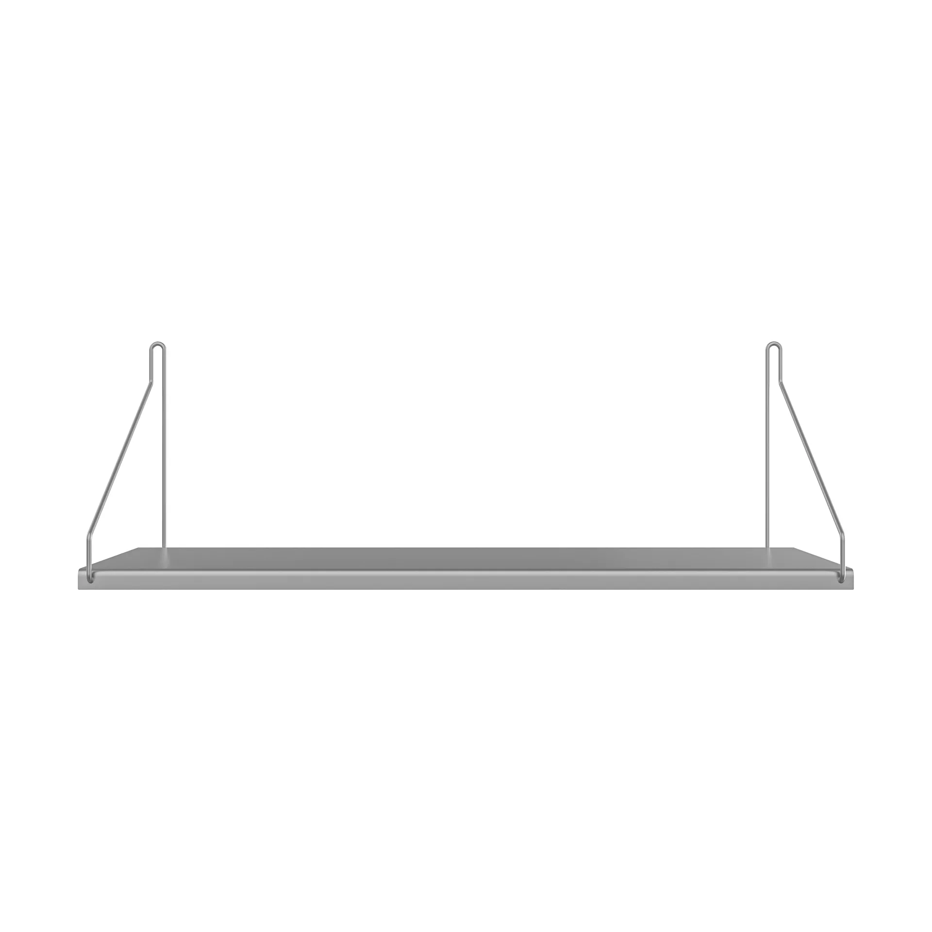 Single Shelf επιτοίχιο ράφι, Ανοξείδωτο ατσάλι, 60x20 cm FRAMA