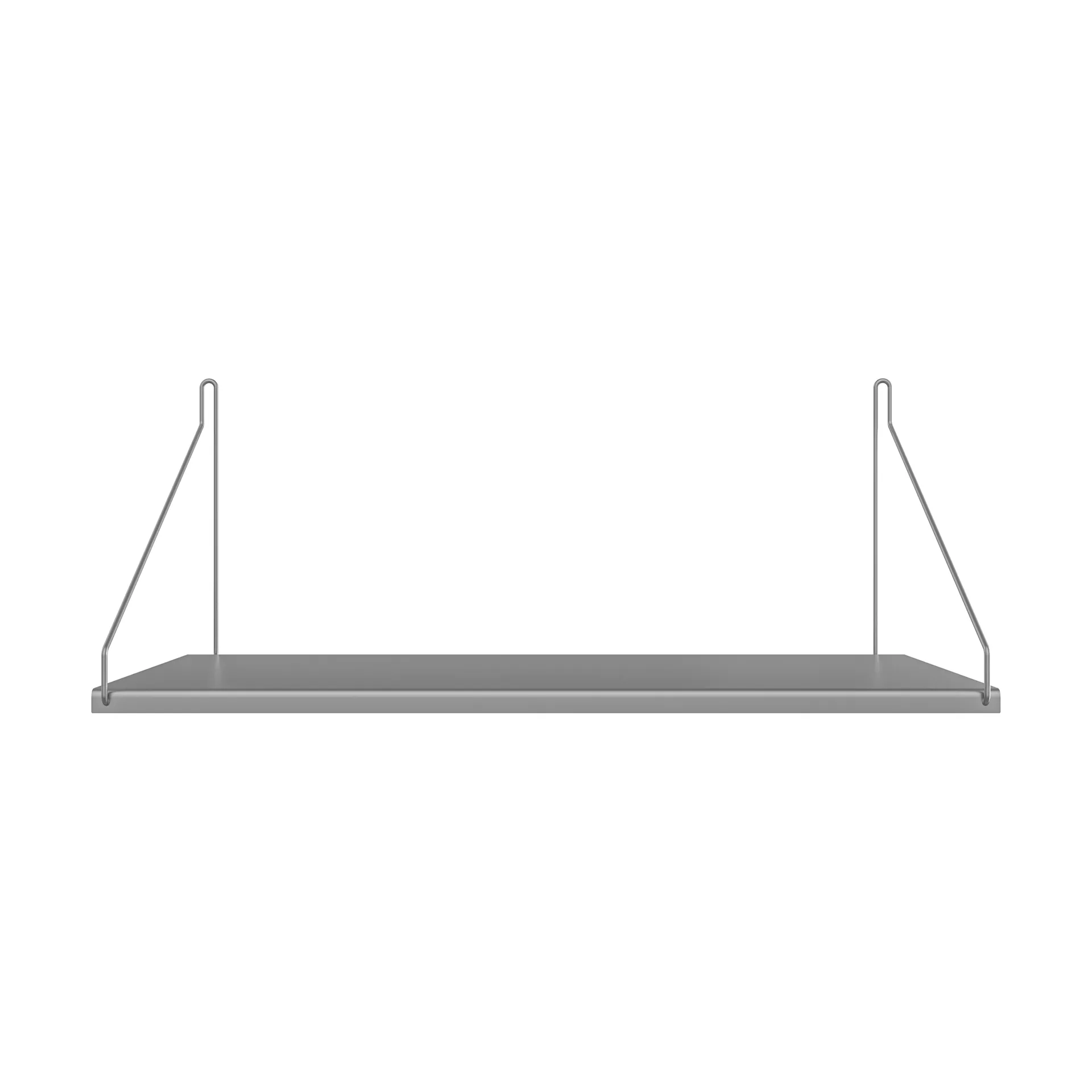 Single Shelf επιτοίχιο ράφι, Ανοξείδωτο ατσάλι, 60x27 cm FRAMA