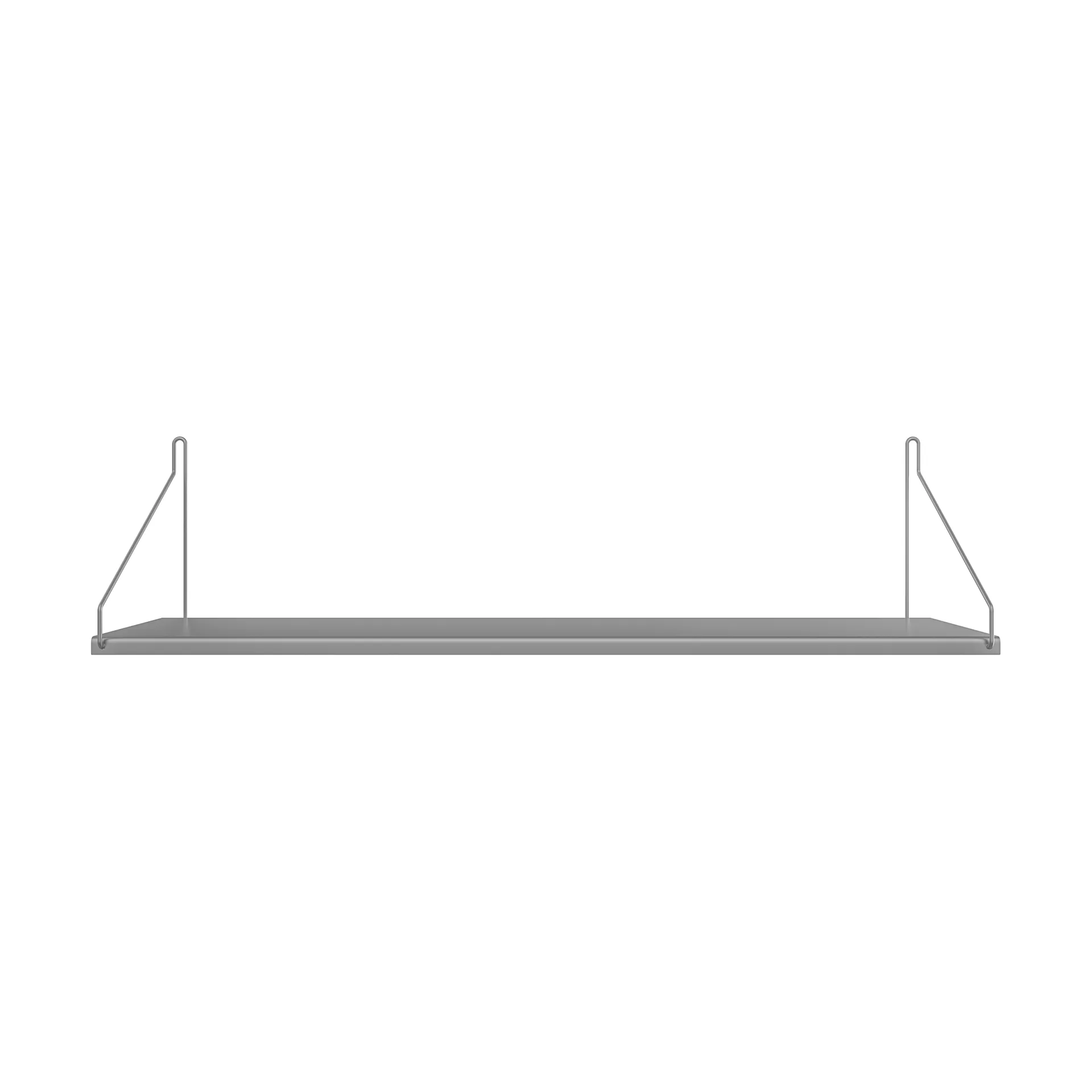 Single Shelf επιτοίχιο ράφι, Ανοξείδωτο ατσάλι, 80x20 cm FRAMA
