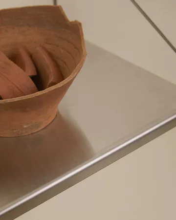 Single Shelf επιτοίχιο ράφι - Ανοξείδωτο ατσάλι, 80x20 cm - FRAMA