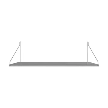 Single Shelf επιτοίχιο ράφι - Ανοξείδωτο ατσάλι, 80x27 cm - FRAMA