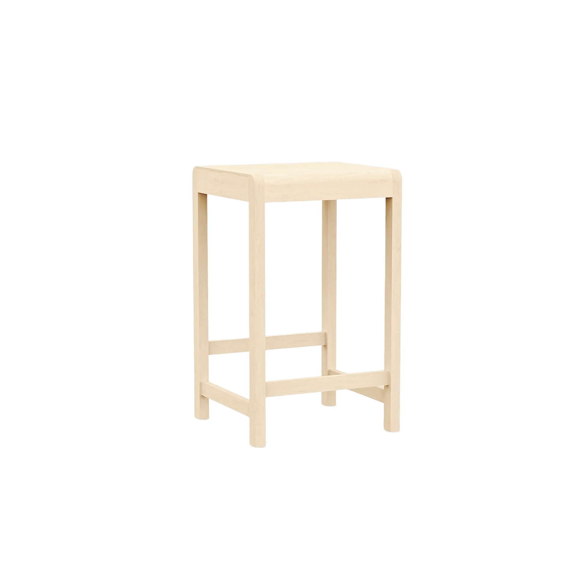 Stool 01 σκαμπό μπαρ, Σημύδα, 65 cm FRAMA