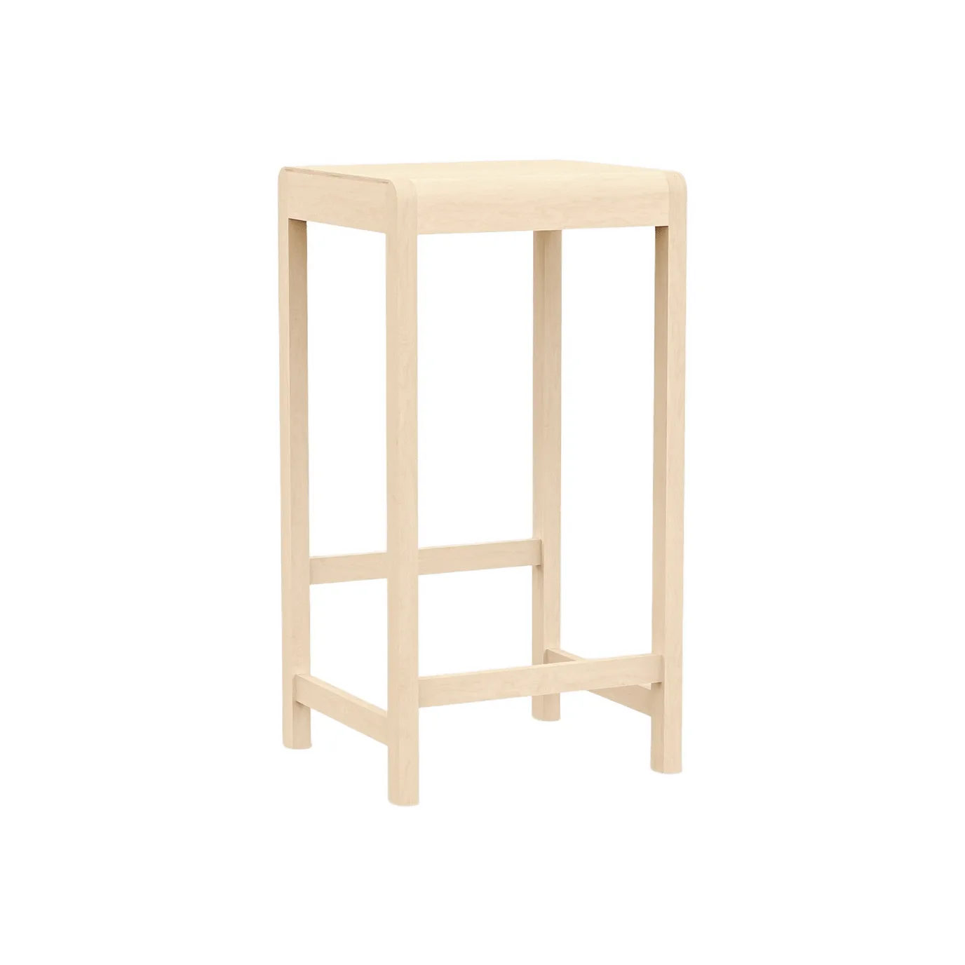 Stool 01 σκαμπό μπαρ, Σημύδα, 76 cm FRAMA