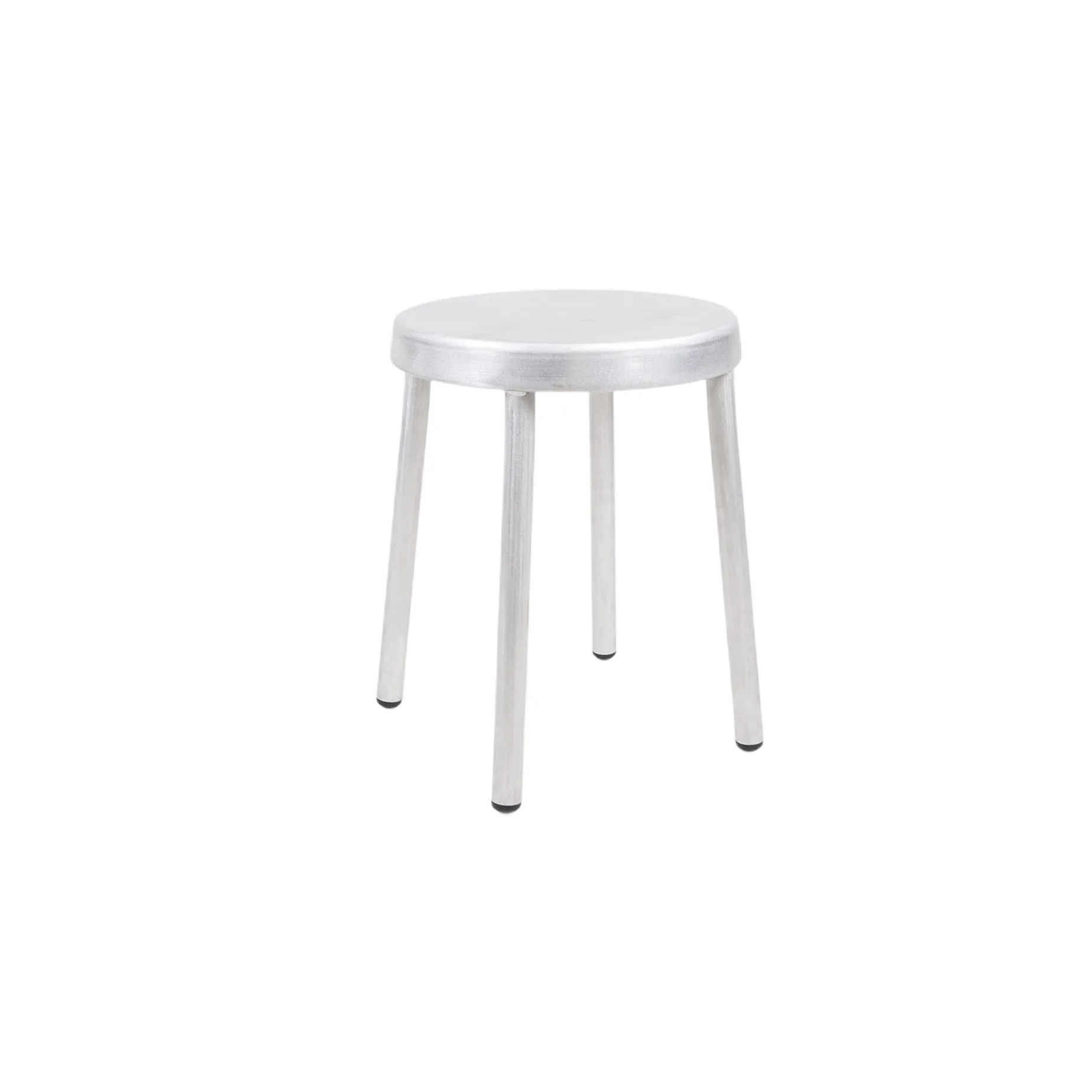 Tasca στρογγυλό σκαμπό, Αλουμίνιο, Ύψος: 46 cm FRAMA
