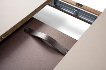 Ana τραπεζαρία 220-320x95 cm - Nanolaminat λευκό-σαπουνισμένη δρυς - Fredericia Furniture