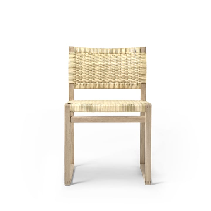 BM61 καρέκλα - Ροτίν-λαδωμένη δρύινη βάση - Fredericia Furniture