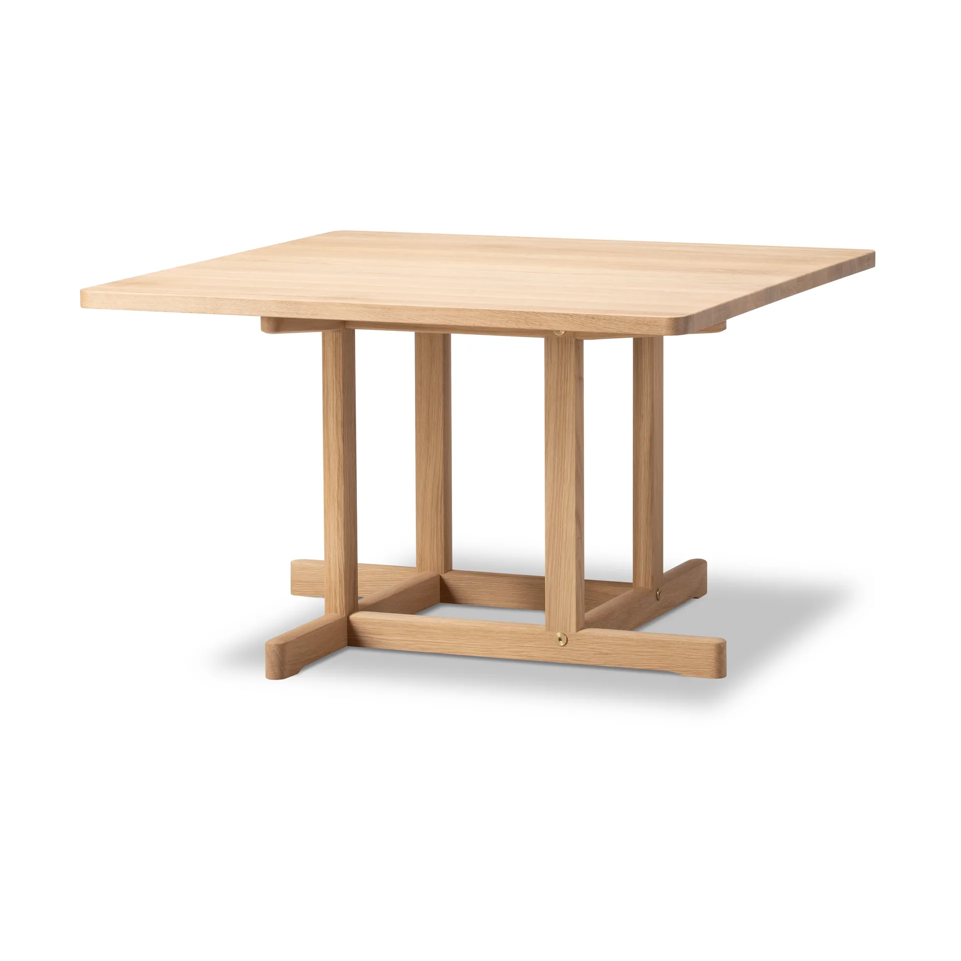 BM80 Mogensen τραπεζάκι καφέ 90x90 cm, Ανοιχτόχρωμη λαδωμένη δρυς Fredericia Furniture