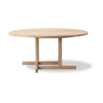 BM80 Mogensen Coffee Table τραπεζάκι σαλονιού Ø120 cm - Σαπωνοποιημένη δρυς - Fredericia Furniture