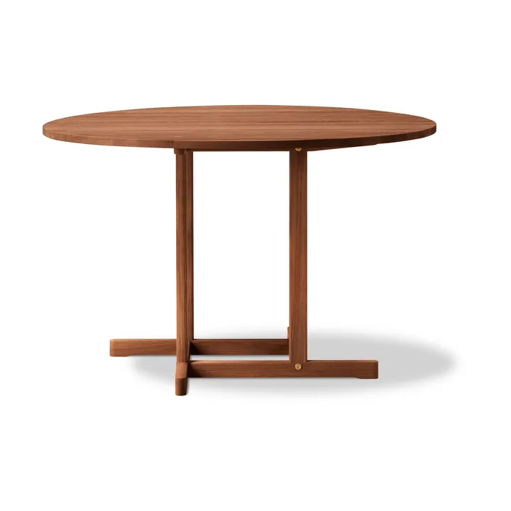BM80 Mogensen Shaker Table τραπέζι Ø120 cm - Καπνισμένη λαδωμένη δρυς - Fredericia Furniture