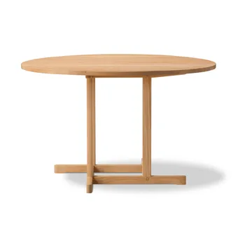 BM80 Mogensen Shaker Table τραπέζι Ø120 cm - Λαδωμένη δρυς - Fredericia Furniture