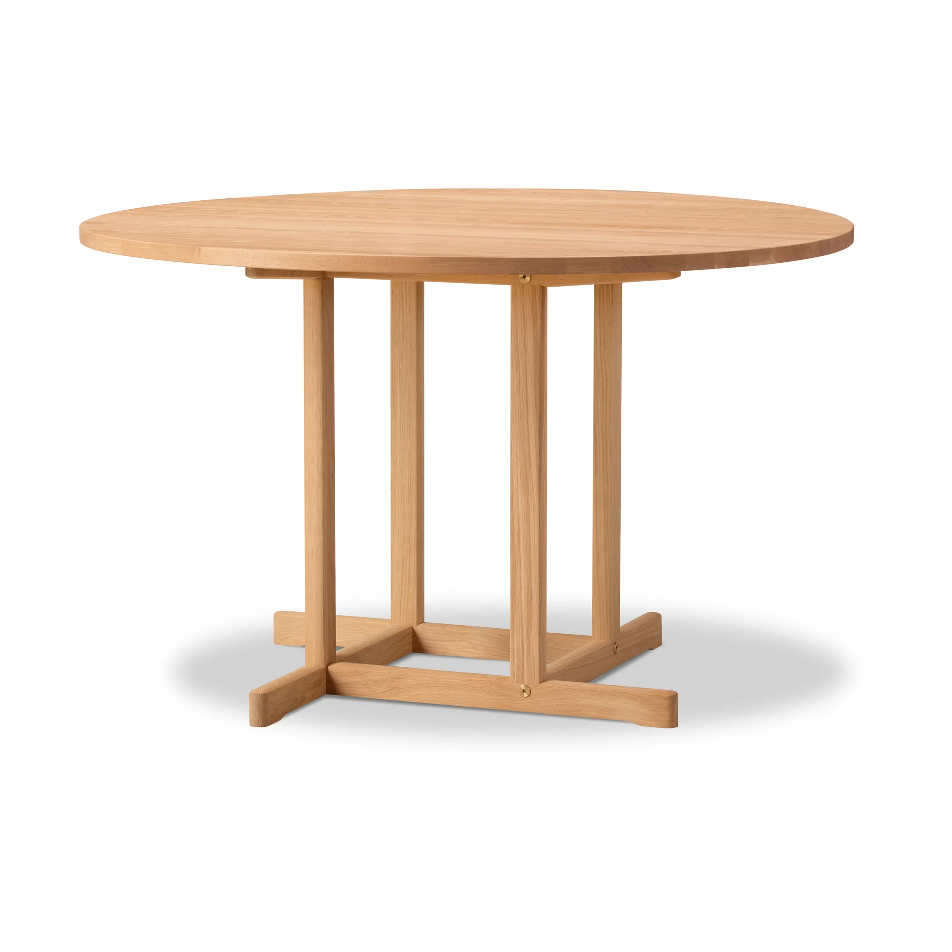 BM80 Mogensen Shaker Table τραπέζι Ø120 cm, Λαδωμένη δρυς Fredericia Furniture