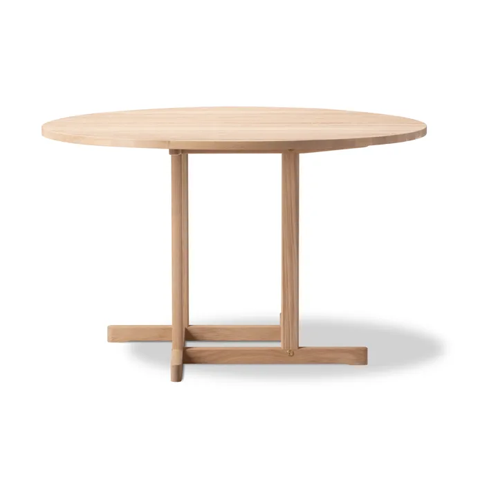 BM80 Mogensen Shaker Table τραπέζι Ø120 cm - Σαπωνοποιημένη δρυς - Fredericia Furniture