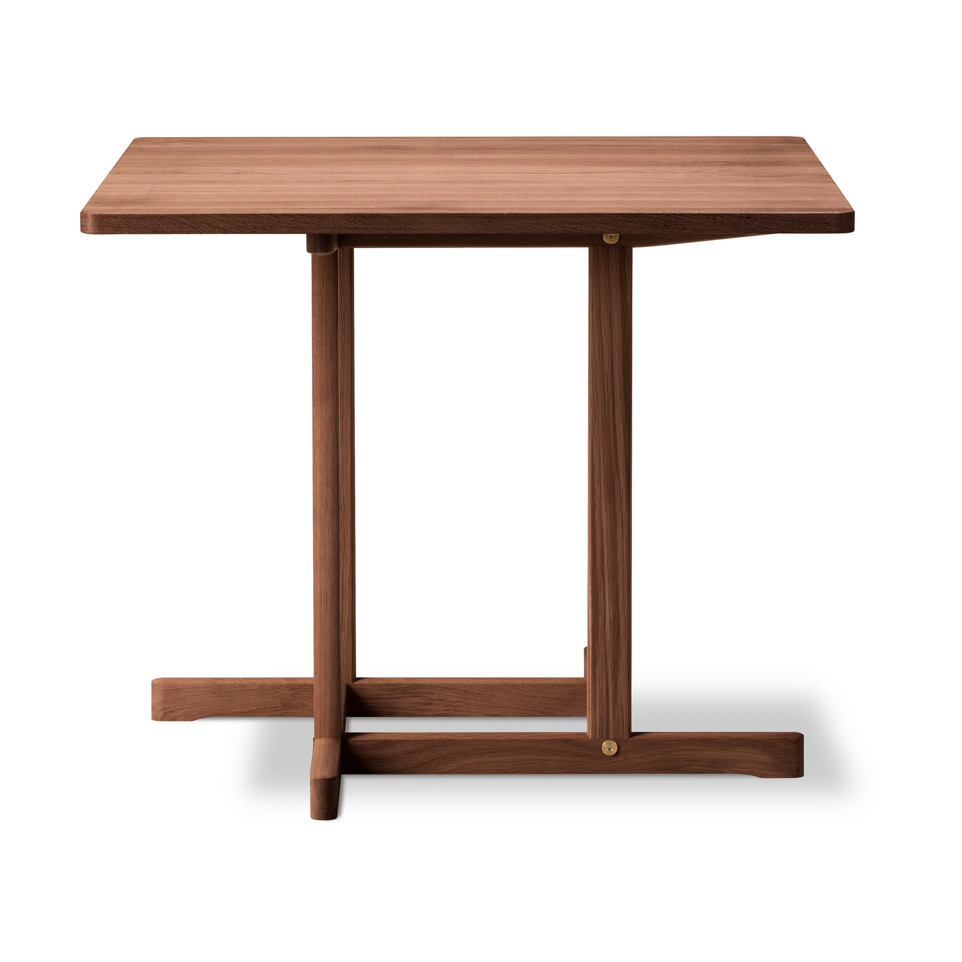BM80 Mogensen Shaker Table τραπέζι 90x90 cm, Καπνισμένη λαδωμένη δρυς Fredericia Furniture