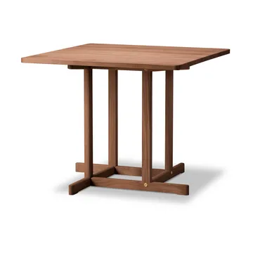 BM80 Mogensen Shaker Table τραπέζι 90x90 cm - Καπνισμένη λαδωμένη δρυς - Fredericia Furniture