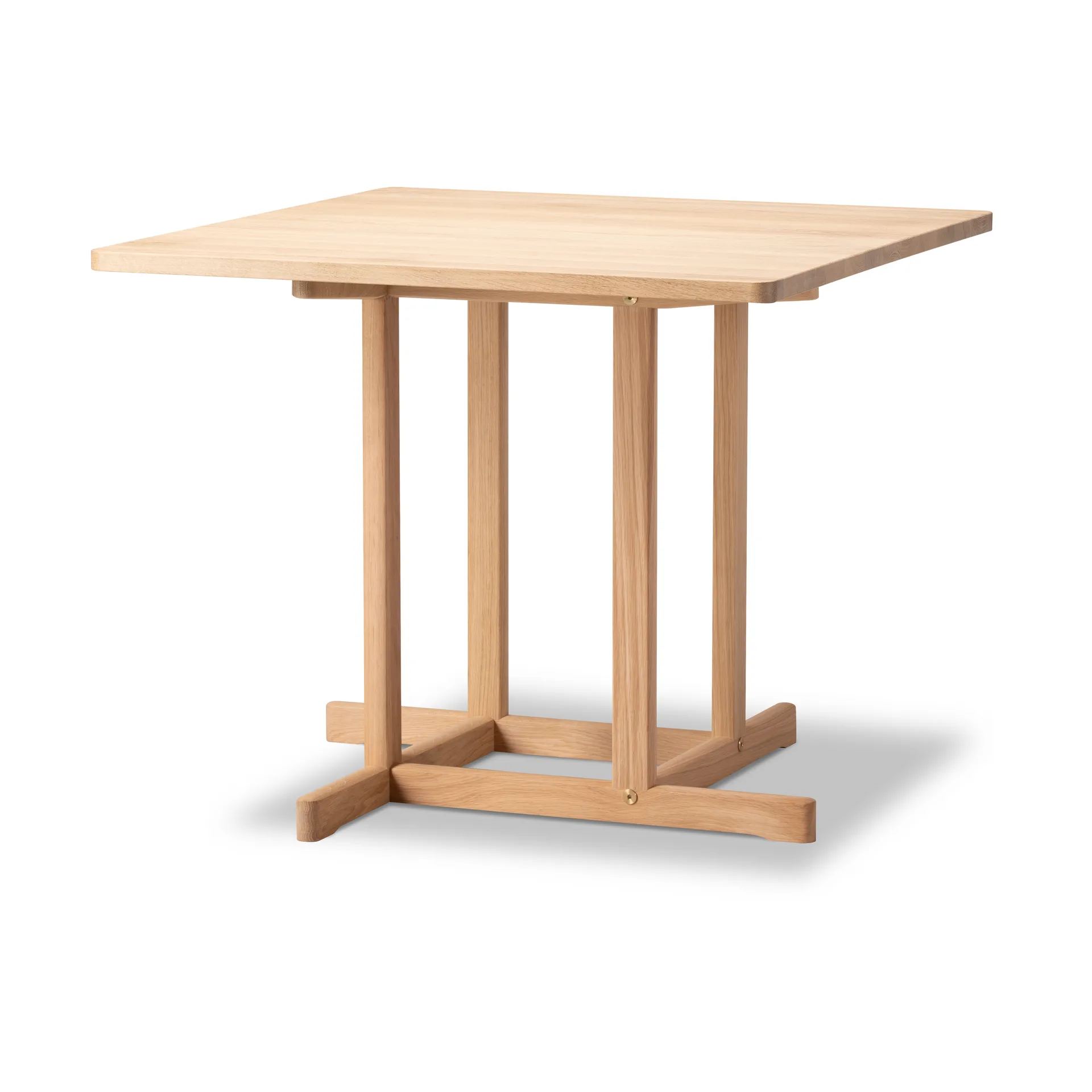 BM80 Mogensen Shaker Table τραπέζι 90x90 cm, Ανοιχτόχρωμη λαδωμένη δρυς Fredericia Furniture