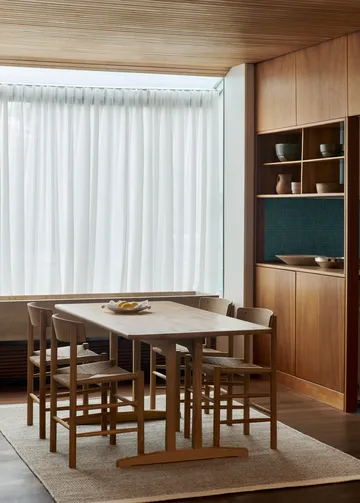 C18 Shaker τραπεζαρία - Φυσικό λαδιωμένο δρυς, 180x90 εκ. - Fredericia Furniture