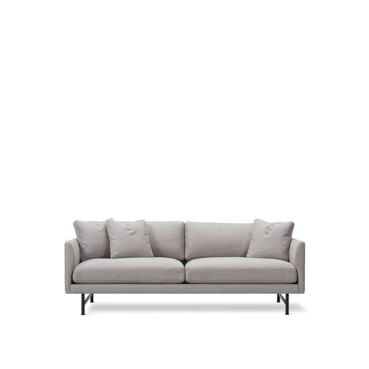 Calmo 5622 καναπές 2-θέσιος - Sunniva 717-μαύρο μέταλλο - Fredericia Furniture