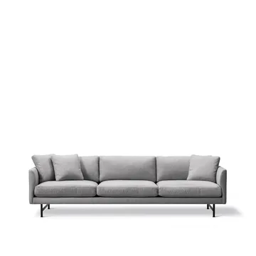 Calmo 5623 καναπές - Sunniva 242-μαύρο μέταλλο - Fredericia Furniture