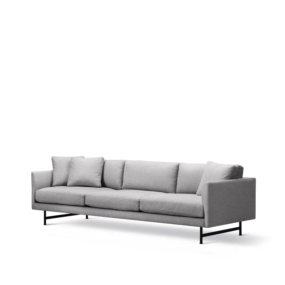 Calmo 5623 καναπές, Sunniva 242-μαύρο μέταλλο Fredericia Furniture