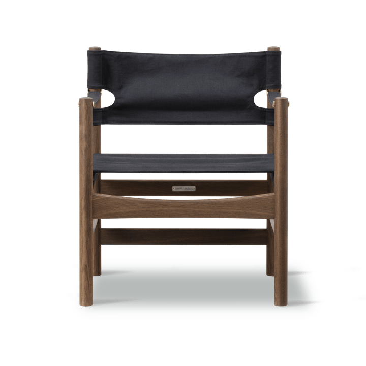 Canvas 21 καρέκλα με μπράτσα, Μαύρο canvas-λαδωμένη δρυς Fredericia Furniture
