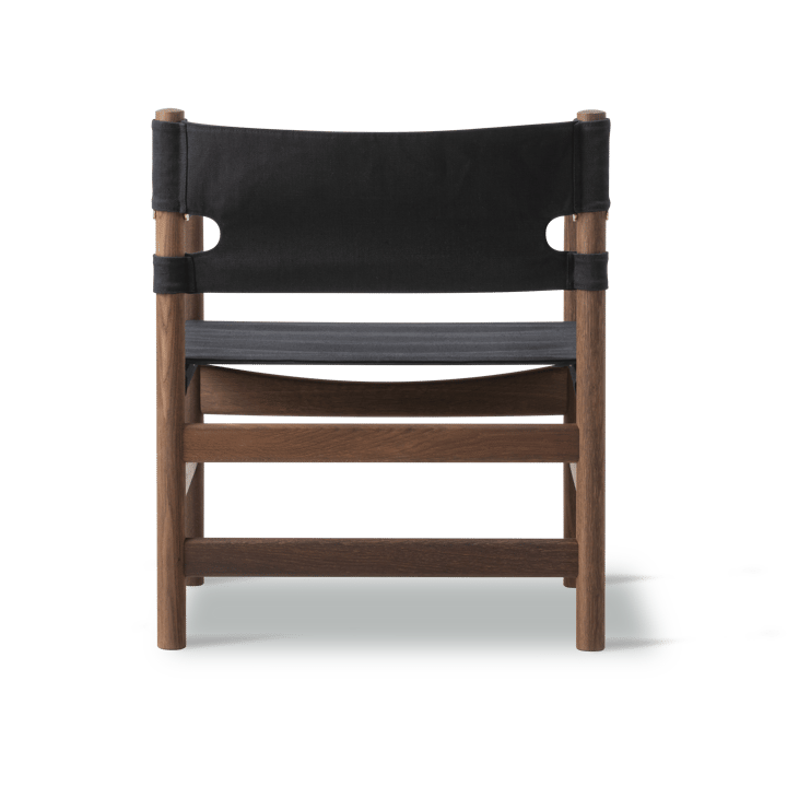 Canvas 21 καρέκλα με μπράτσα, Μαύρο canvas-λαδωμένη δρυς Fredericia Furniture