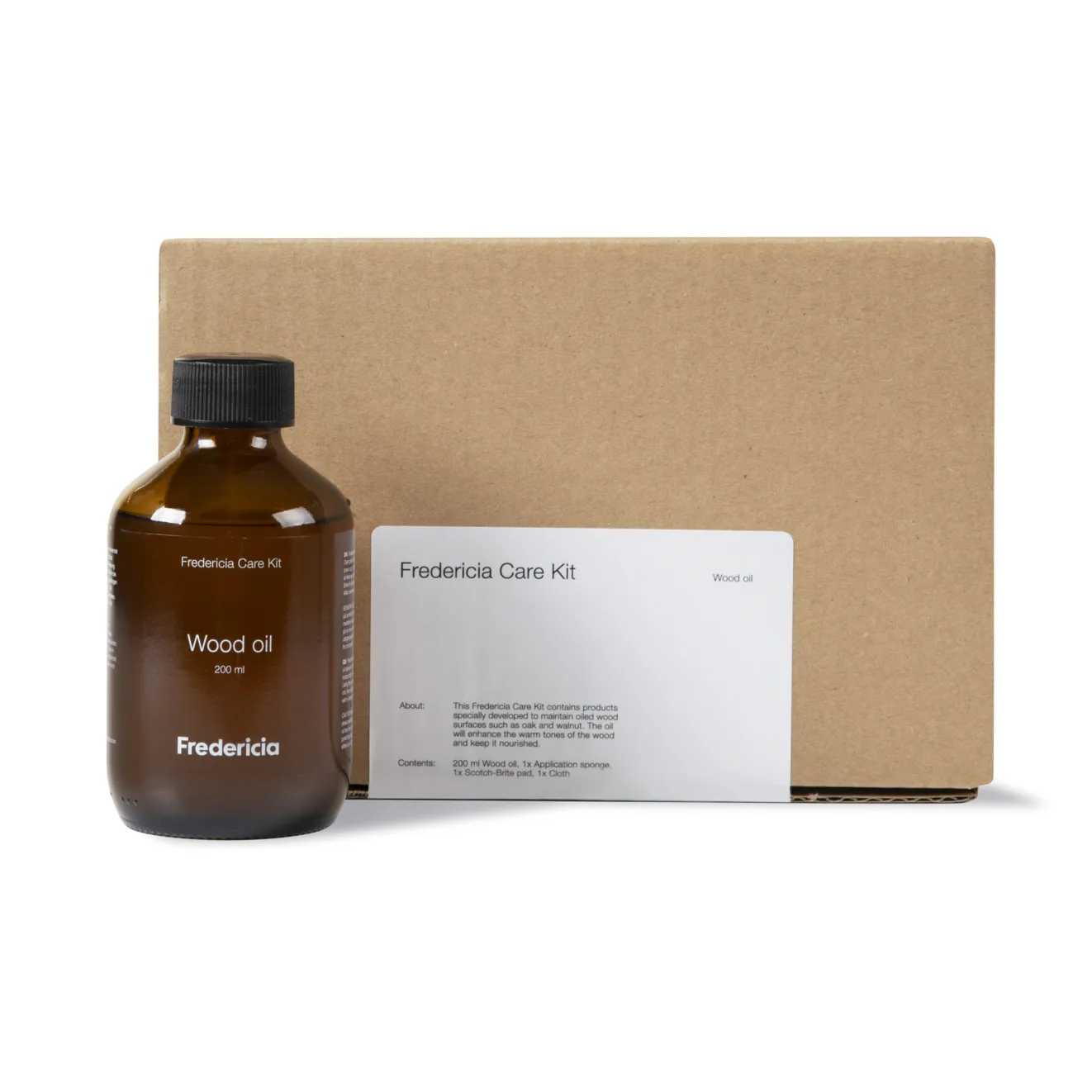 Fredericia κιτ περιποίησης επίπλων ξύλου, Δρυς και καρυδιά Fredericia Furniture