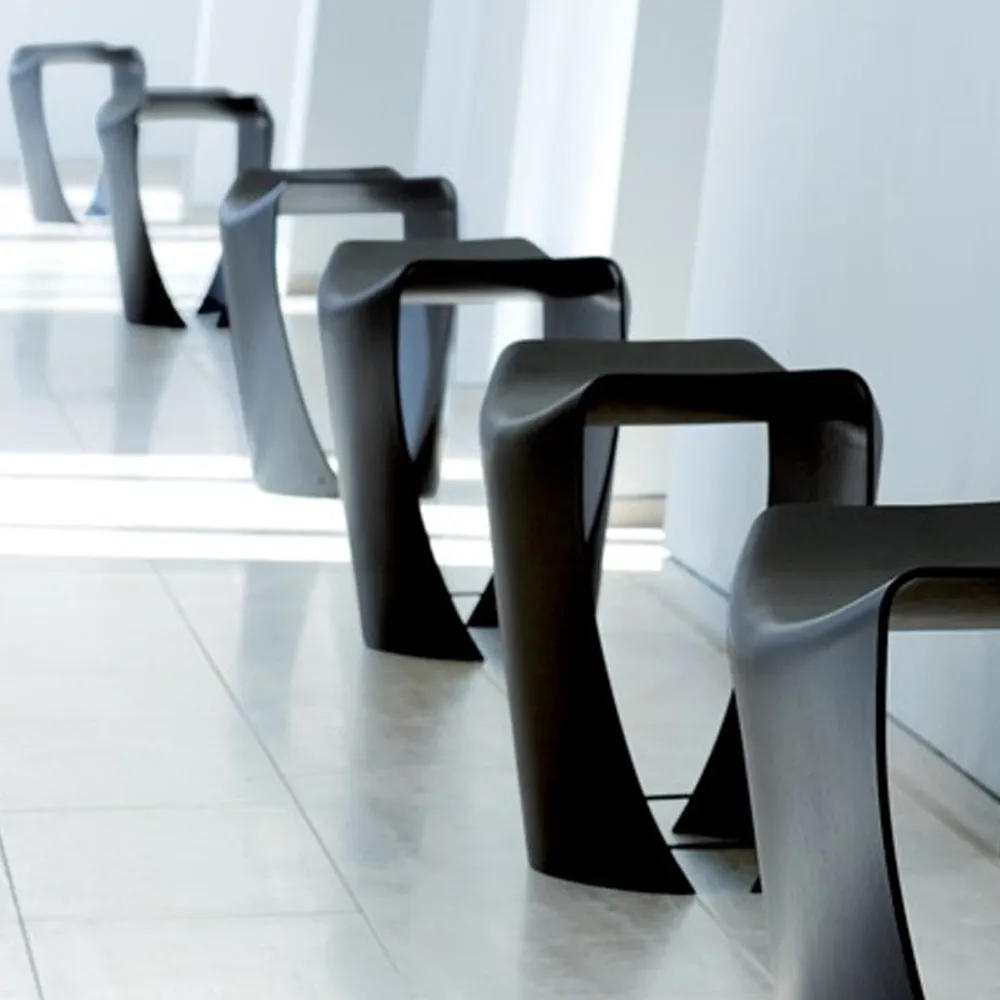 Gallery σκαμπό, Μαύρο Fredericia Furniture