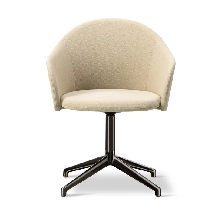 Gomo Armchair πολυθρόνα περιστρεφόμενη βάση 4-αστέρι - Mylla 221-γκρι πέτρα - Fredericia Furniture