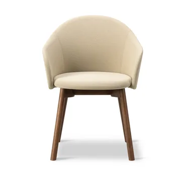 Gomo Armchair πολυθρόνα ξύλινη βάση - Mylla 221-λακαρισμένη δρυς με καπνισμένη βαφή - Fredericia Furniture