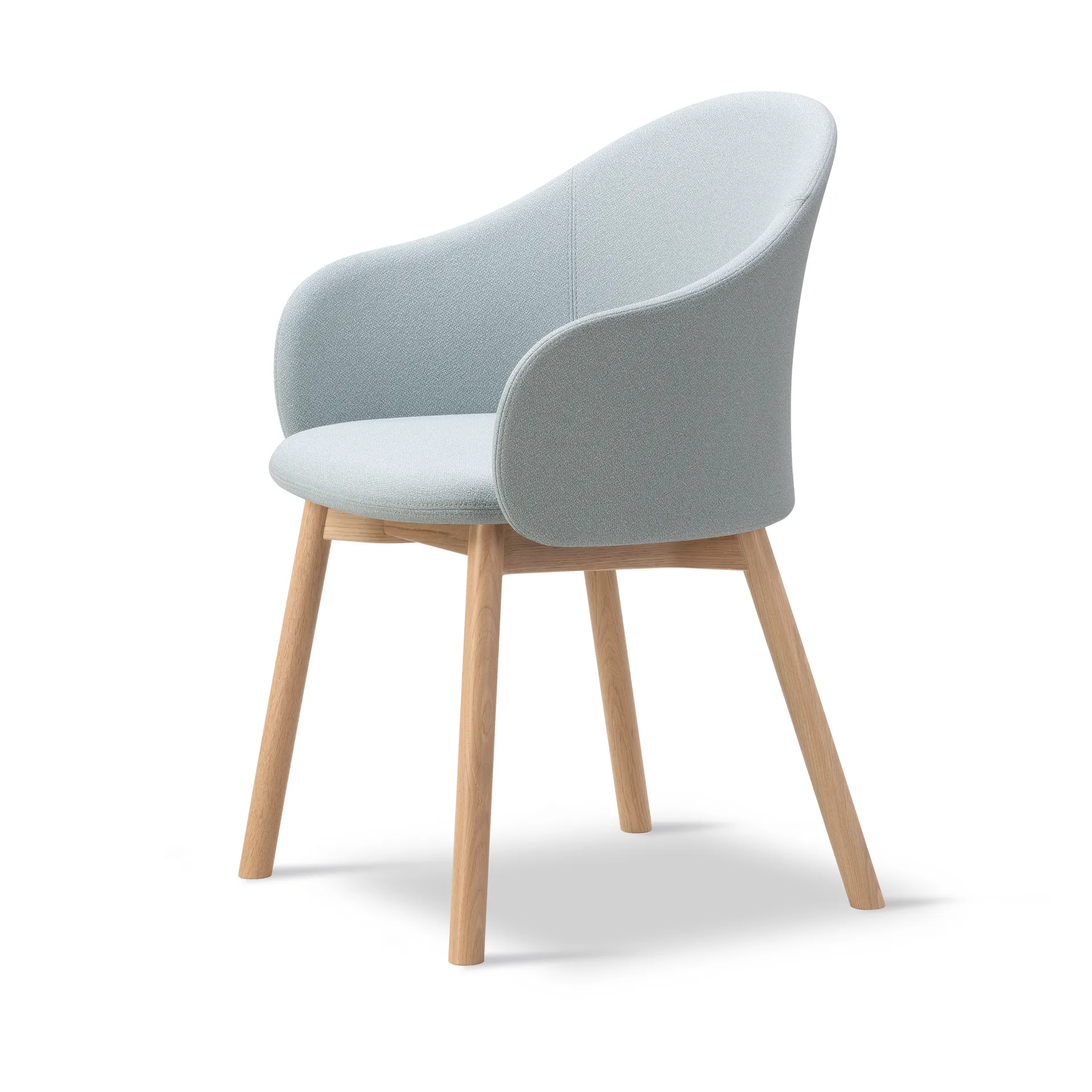 Gomo Armchair πολυθρόνα ξύλινη βάση, Mylla 811-λακαρισμένη δρυς Fredericia Furniture