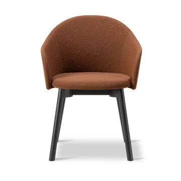 Gomo Armchair πολυθρόνα ξύλινη βάση - Myr 362-μαύρη λακαρισμένη δρυς - Fredericia Furniture
