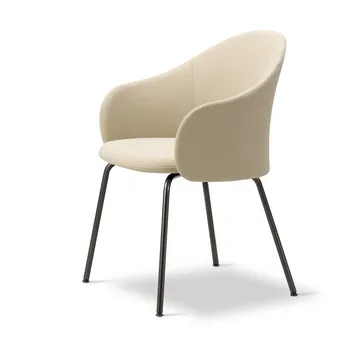Gomo Armchair πολυθρόνα tube base - Mylla 221-γκρι πέτρα - Fredericia Furniture